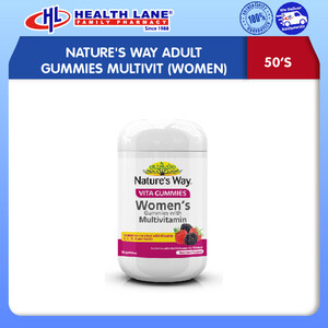 NATURE'S WAY ADULT GUMMIES MULTIVIT (WOMEN) 50'S